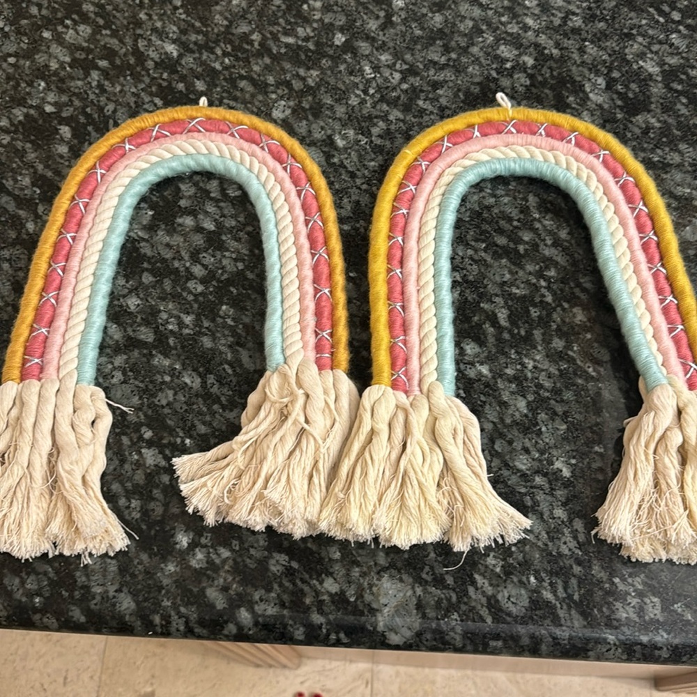 Rainbow Rope Hanging Kids' Wall Decor - Pillowfort™